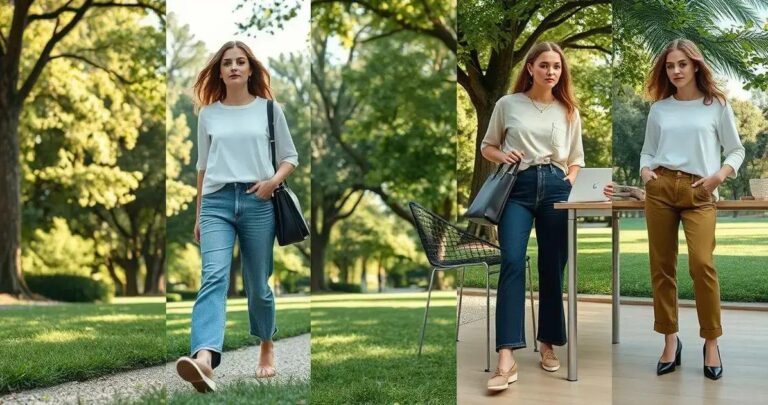 Calça slouchy