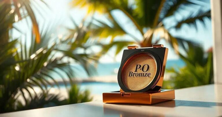 Pó bronzeador
