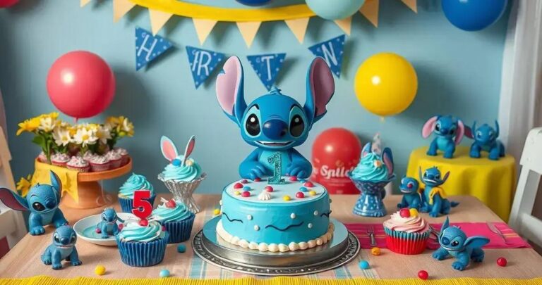 stitch decoração de festa