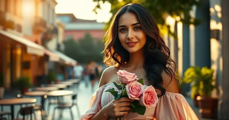 Perfume de rosas feminino