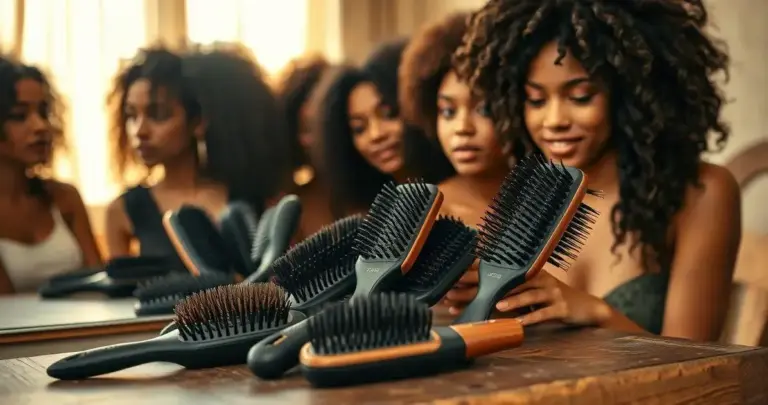 escova de cabelo